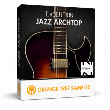 Hollowbody Jazz archtop guitar sample library for Kontakt